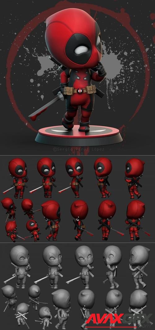Deadpool Chibi – 3D Print