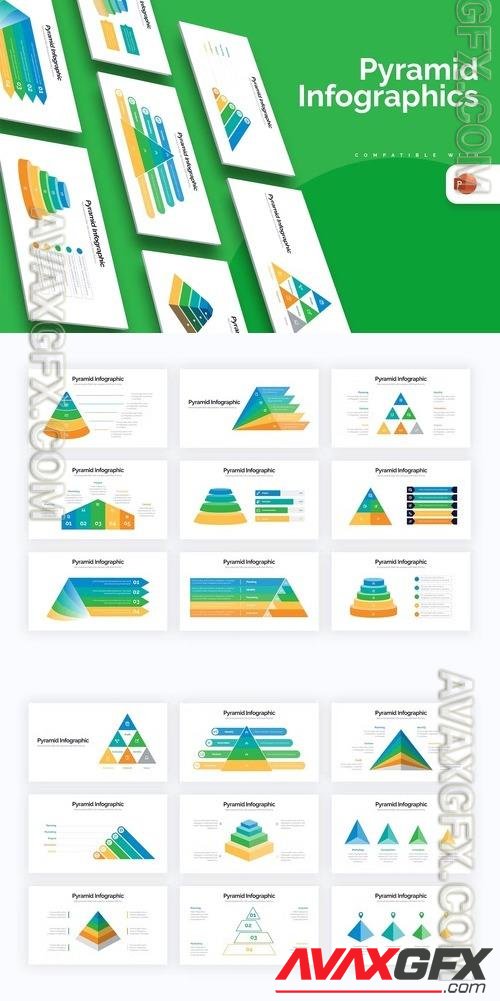 Business Pyramid PowerPoint Infographics