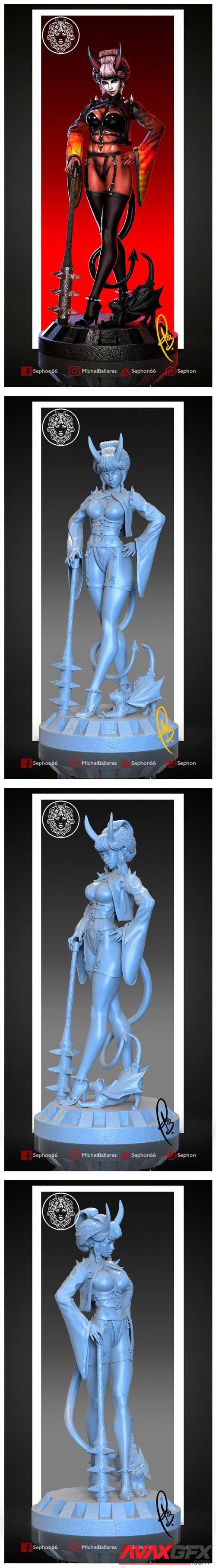 Oni Girl – 3D Print