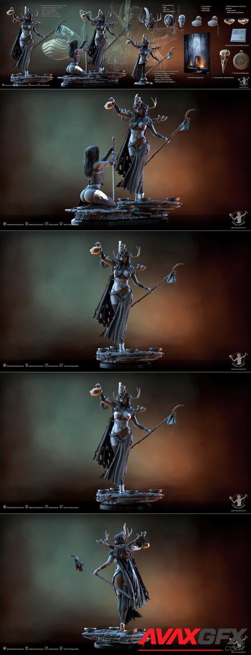 Ritual Casting September 2022 Release - Ronelle, the Seeress – 3D Print