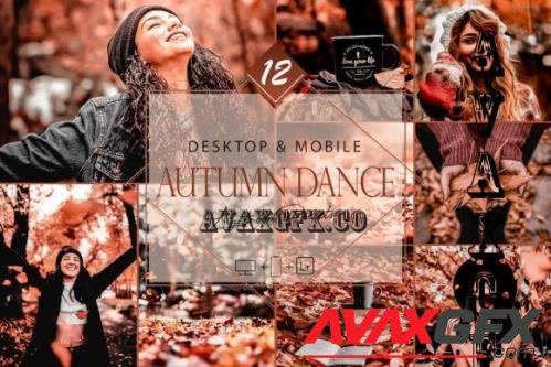 12 Autumn Dance Lightroom Presets, Fall