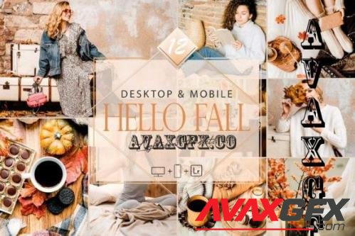 12 Hello Fall Lightroom Presets, Bright