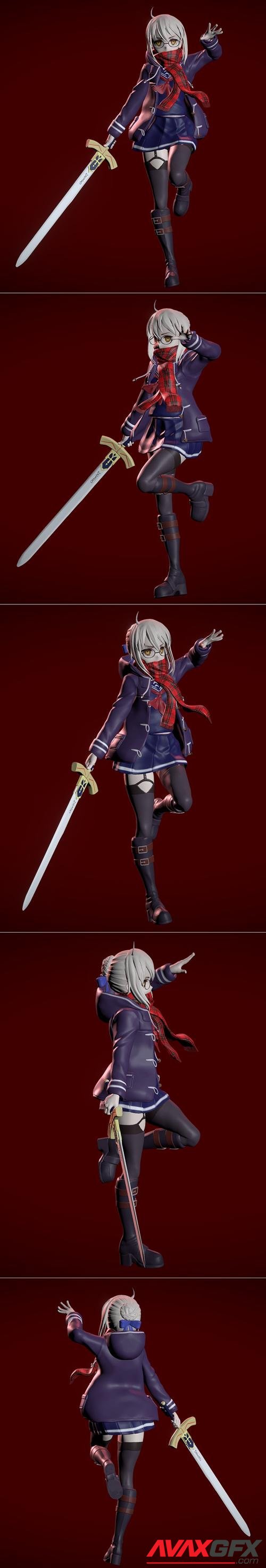 Mysterious Heroine X Alter – 3D Print