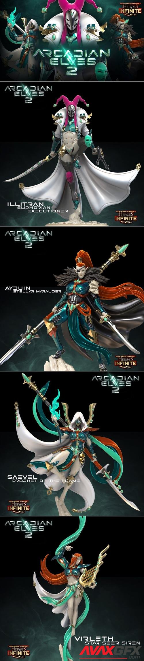 Heroes Infinite - Arcadian Elves 2 August 2022 – 3D Print