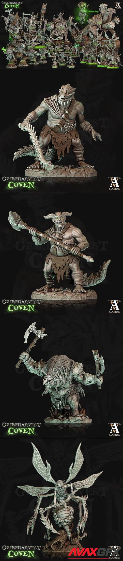 Archvillain Games - Griefharvest Coven September 2022 – 3D Print