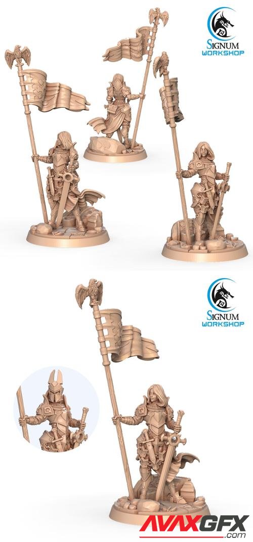 Rena Scilia the Standard Bearer – 3D Print