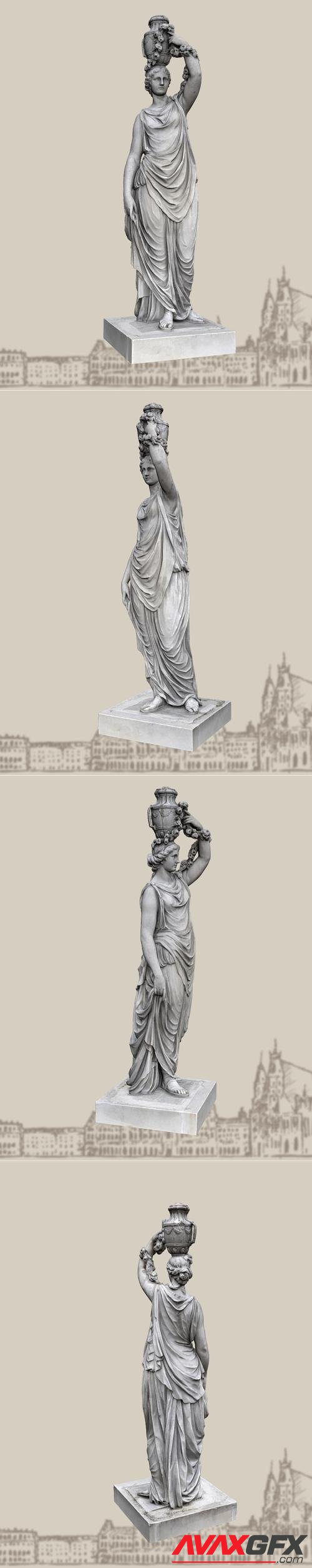 Nymphe der Flora – 3D Print