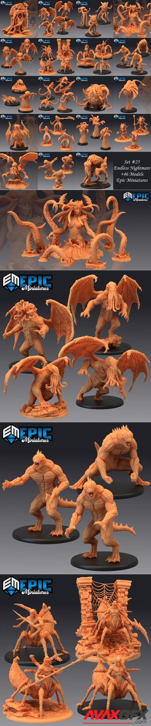 Epic Minis - Endless Nightmare – 3D Print