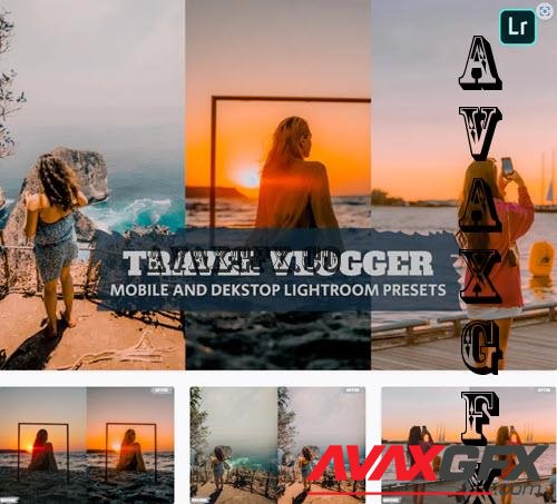 Travel Vlogger Lightroom Presets Dekstop Mobile
