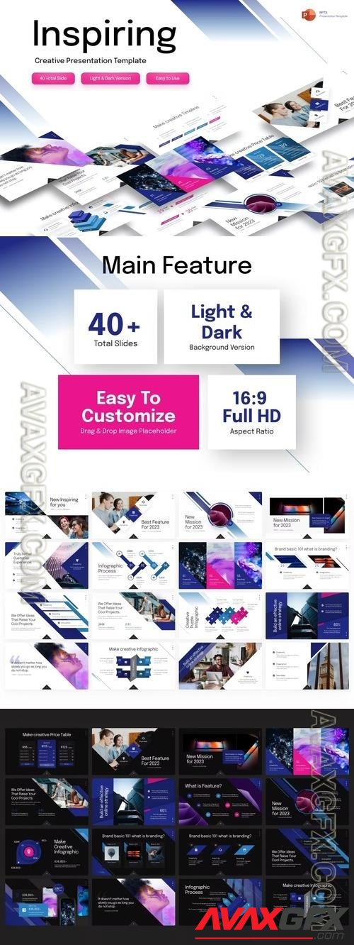 Inspiring Creative PowerPoint Template