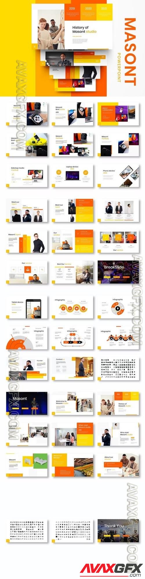 Masont - Business PowerPoint Template