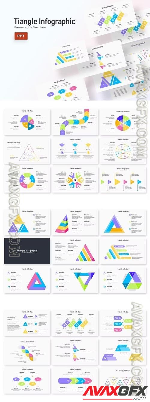 Triangle Infographic - Powerpoint Template