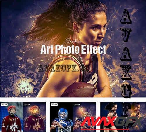 Creative Art Photoshop Action - PCUMACK