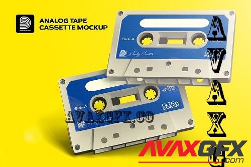 Analog Tape Cassette Mockup - 7518967