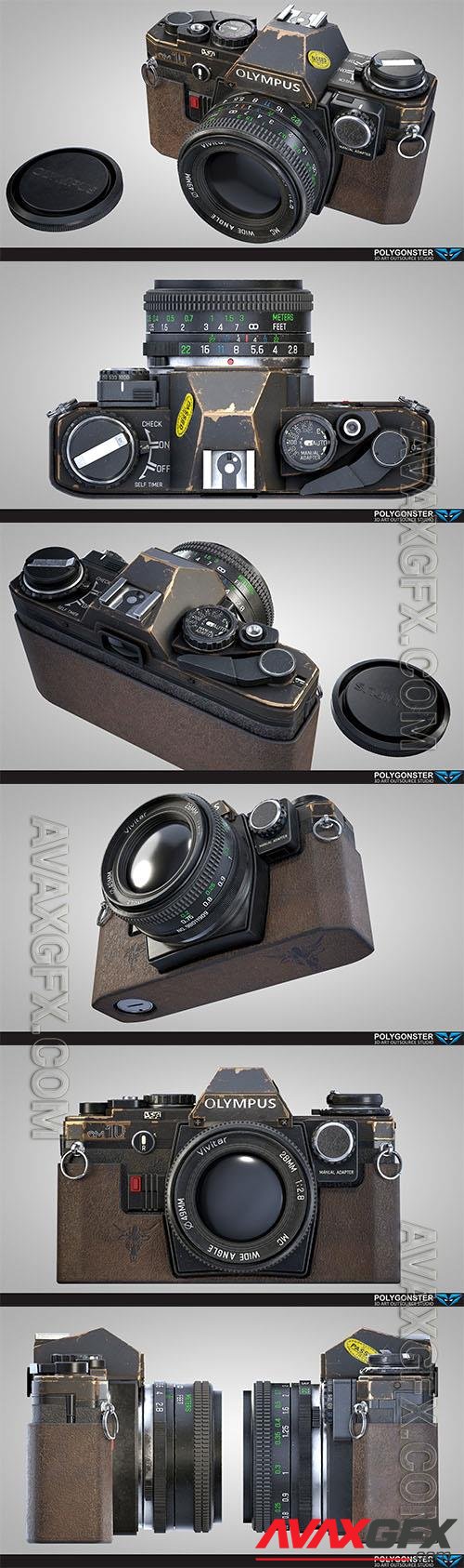 Olympus OM 10 3D Model