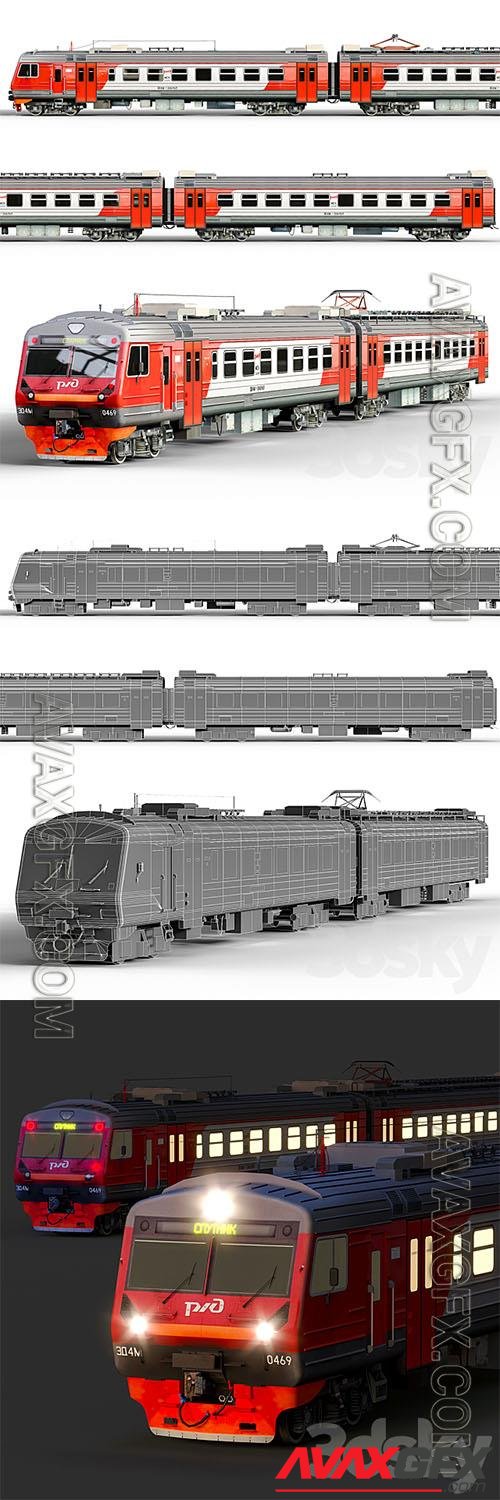 ED4M 2012-16 – Railways Train 3D Model