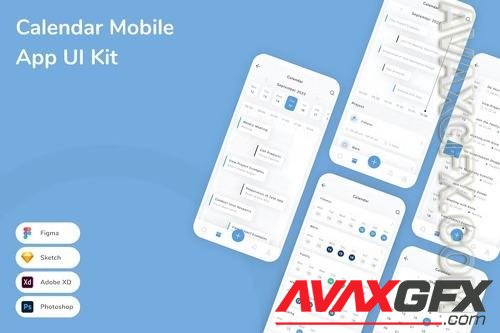 Calendar Mobile App UI Kit