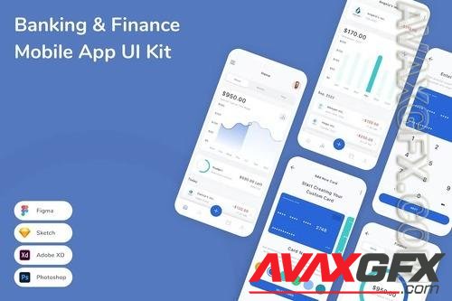 Banking & Finance Mobile App UI Kit