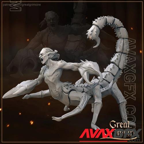 Scorpion King 3D Print
