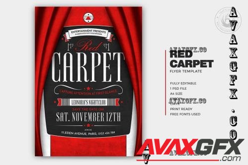 Red Carpet Flyer Template - 7357593