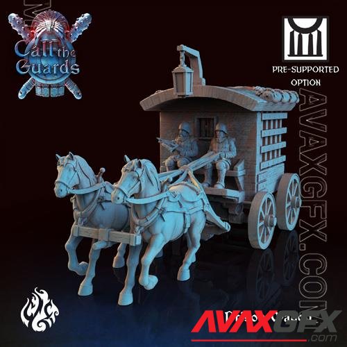 City Watch – Prison Wagon 3D Print