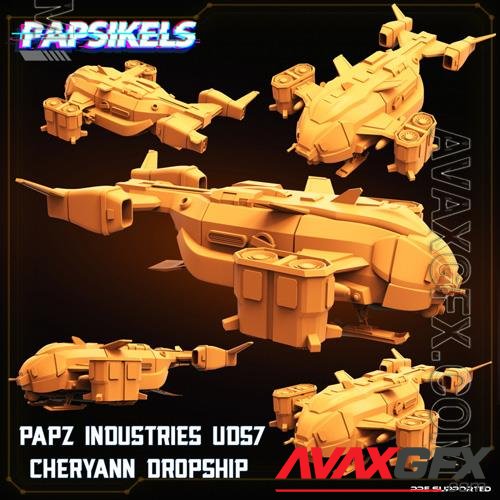 PAPZ Industries UDS7 Cheryann Dropship 3D Print