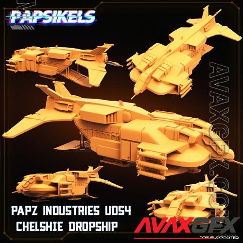 PAPZ Industries UDS4 Chelshie Dropship 3D Print