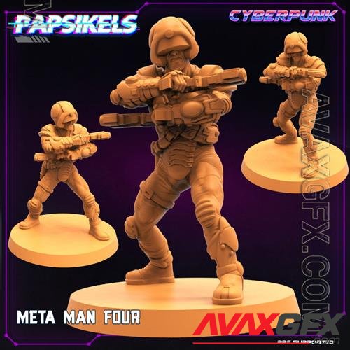 Meta Man Four 3D Print