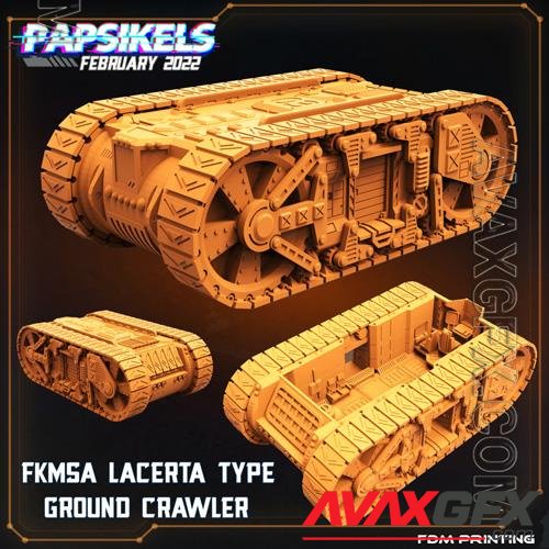 FKMSA Lacerta Type Ground Crawler 3D Print