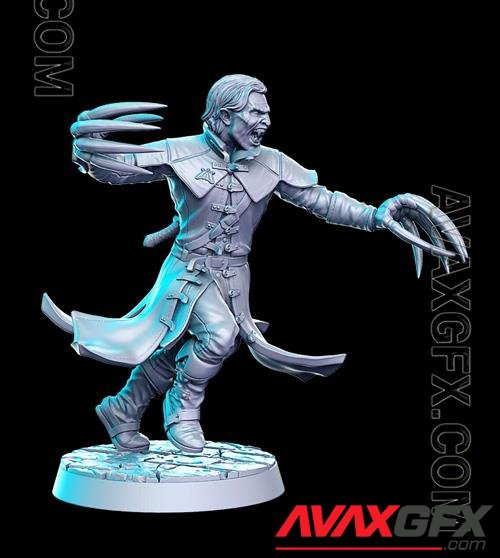 Vladreth (vampire form) 3D Print