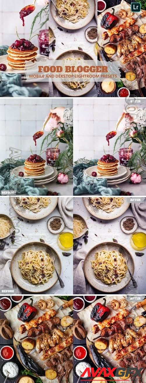 Food Blogger Lightroom Presets Dekstop and Mobile HP9ZRYV XMP