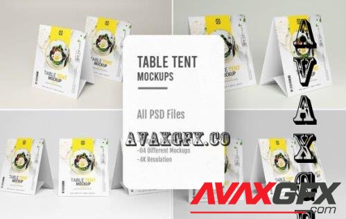 04 Table Tent Mockup