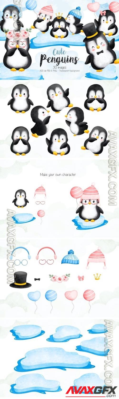 Penguin Clipart ZPKULUH