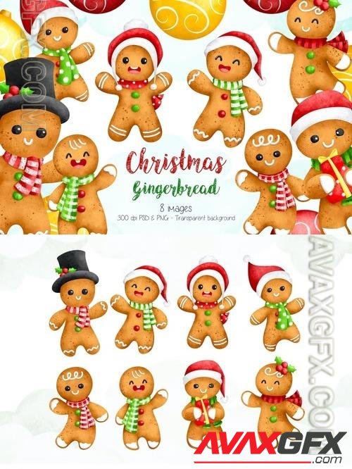 Gingerbread Clipart PR8X8P4