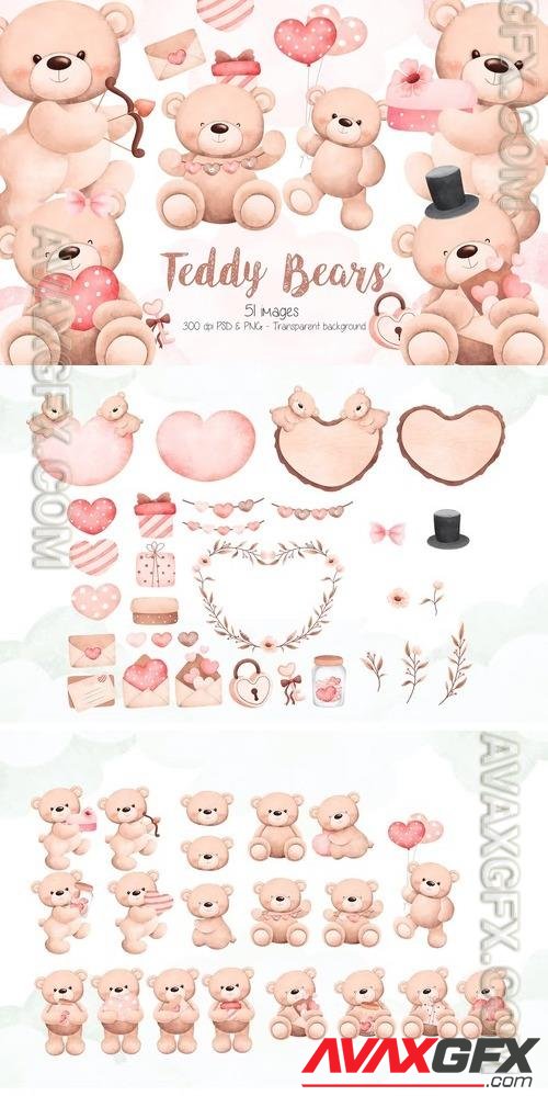 Teddy Bears Clipart V9BQ899