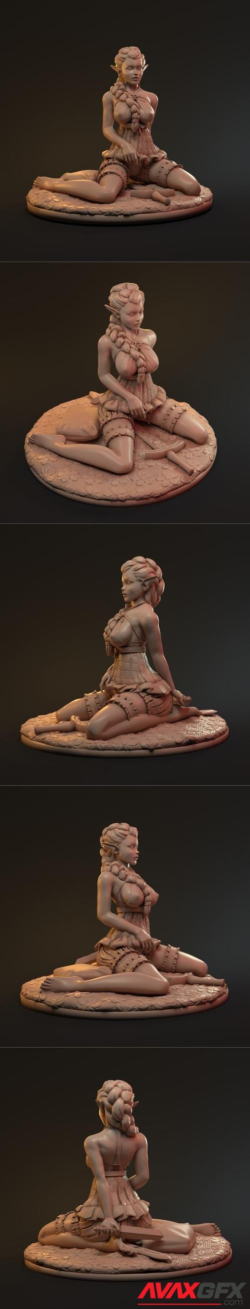 Sisters of the Dawn - Slave – 3D Print