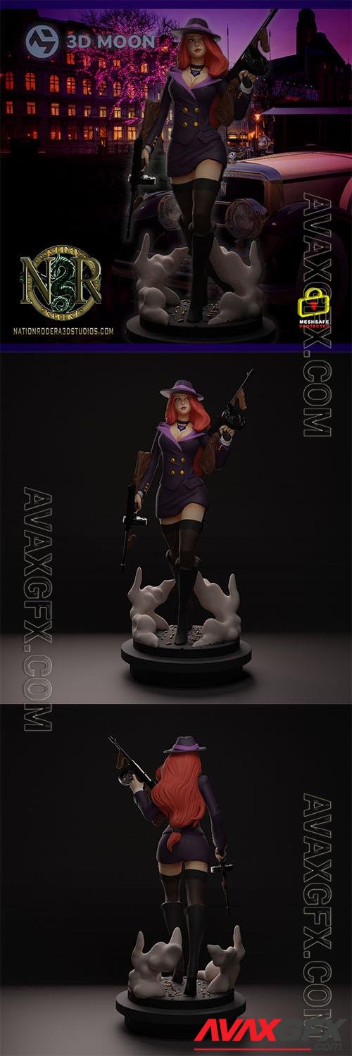 Crime City Miss Fortune 3D Print