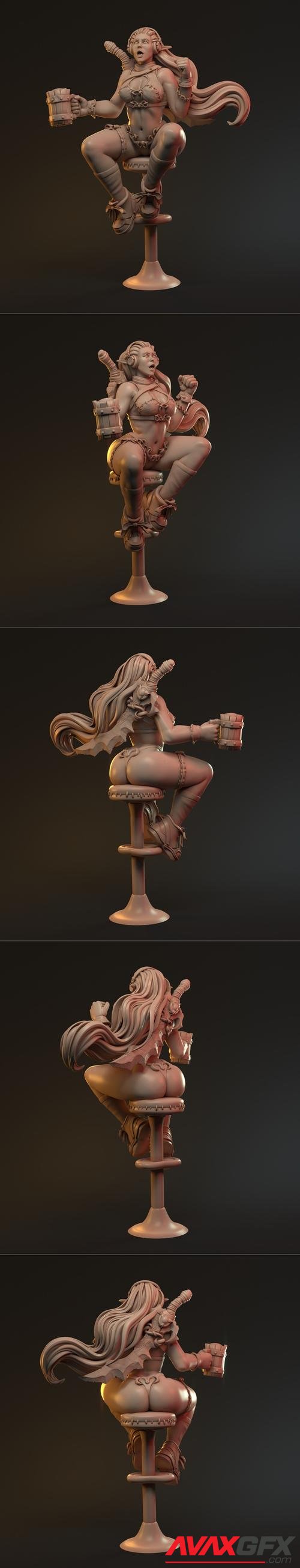 Sisters of the Dawn - Cheerleader – 3D Print