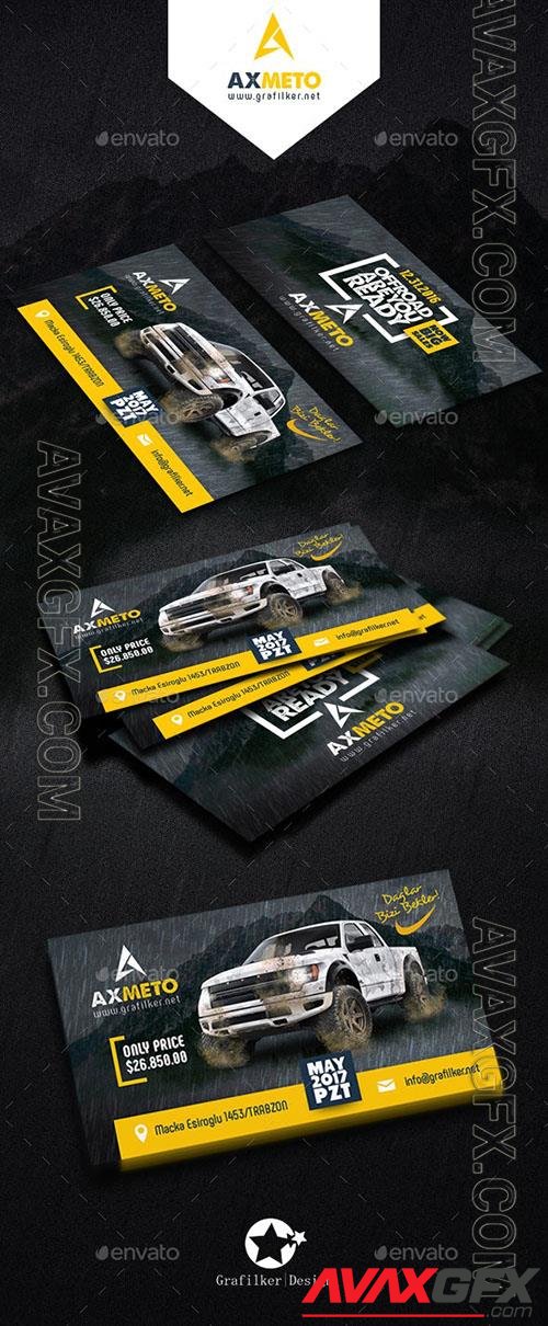 Off-Road Adventure Business Card Templates 19136695