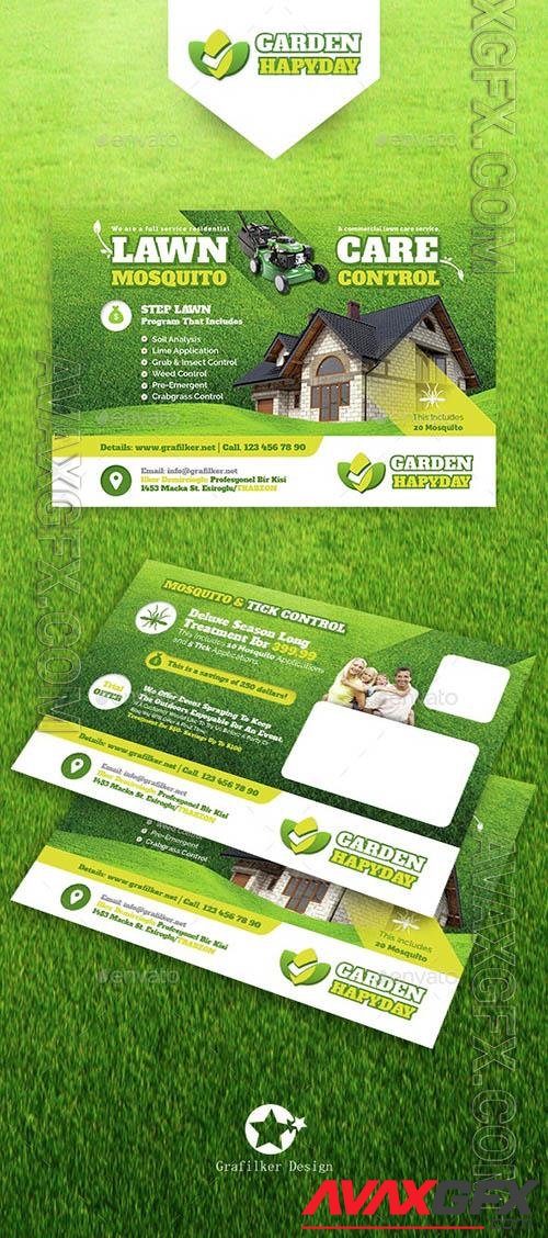 Garden Landscape Postcard Templates 14833529