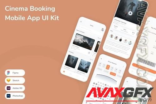 Cinema Booking Mobile App UI Kit MZUQX34