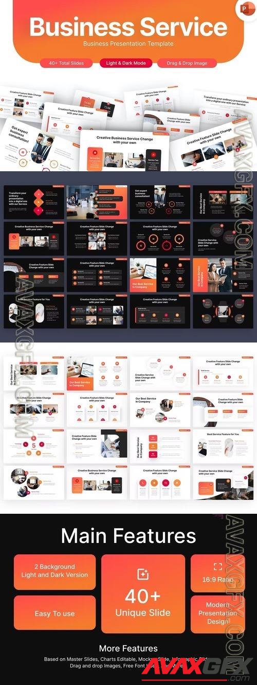 Business Service Professional PowerPoint Template