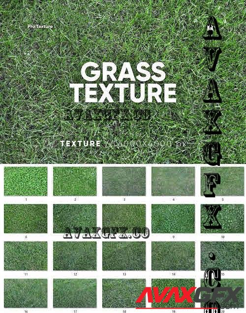 20 Grass Textures HQ - 8453277