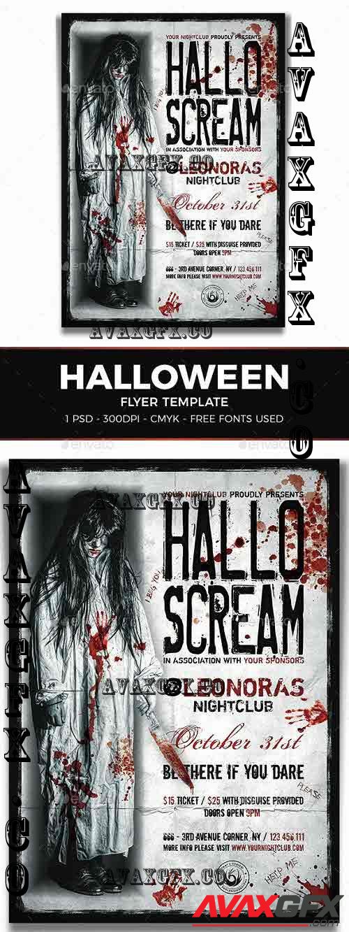 Halloween Flyer Template V18 - 13010735 - 377658