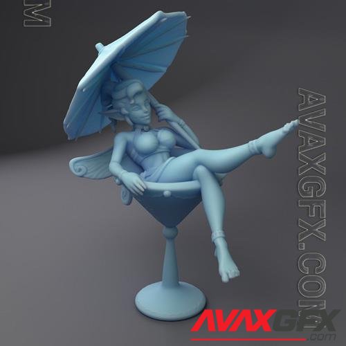Tini Matrini the Drink Fairy 3D Print