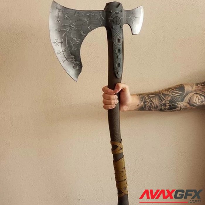 Weapon Kratos - Leviathan Axe - God of war