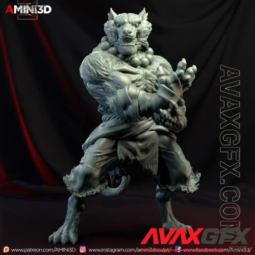 Tabaxi Monk Male 3D Print