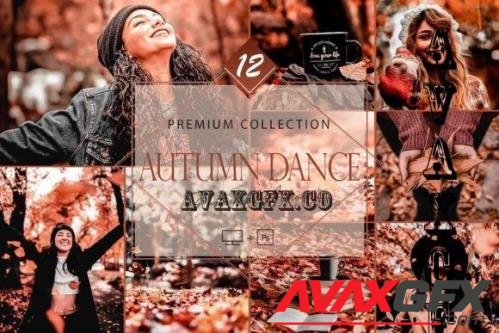 12 Photoshop Actions, Autumn Dance Ps