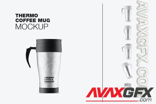 Stainless Steel Cup Mockup YX92YGM