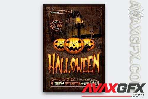 Halloween Flyer Template V1 FYV7GQY